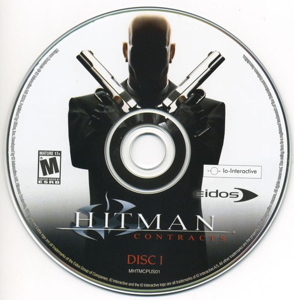 Hitman Contracts Disc 1-2 Microsoft Windows PC CD-PC Gamez USA