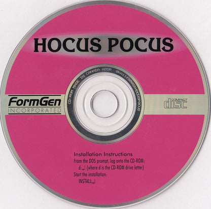Hocus Pocus Microsoft Windows PC CD-PC Gamez USA
