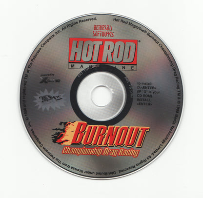 Burnout Championship Drag Racing Microsoft Windows PC CD-PC Gamez USA