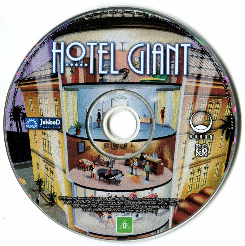 Hotel Giant Microsoft Windows PC CD-PC Gamez USA