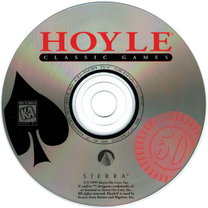 Hoyle Classic Games Microsoft Windows PC CD-PC Gamez USA