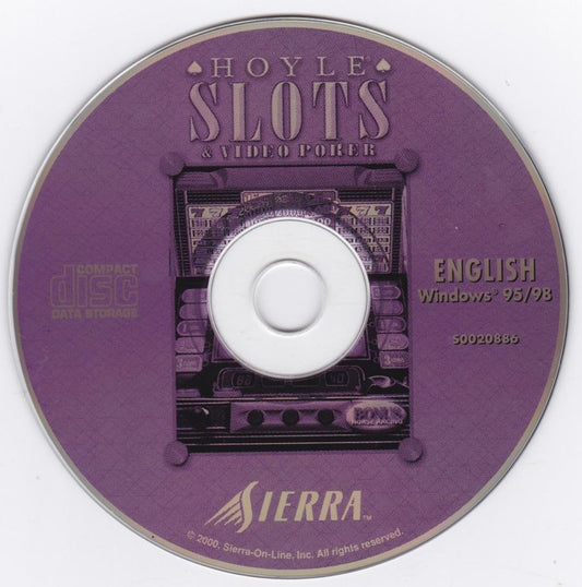 Hoyle Slots & Video Poker Microsoft Windows PC CD-PC Gamez USA