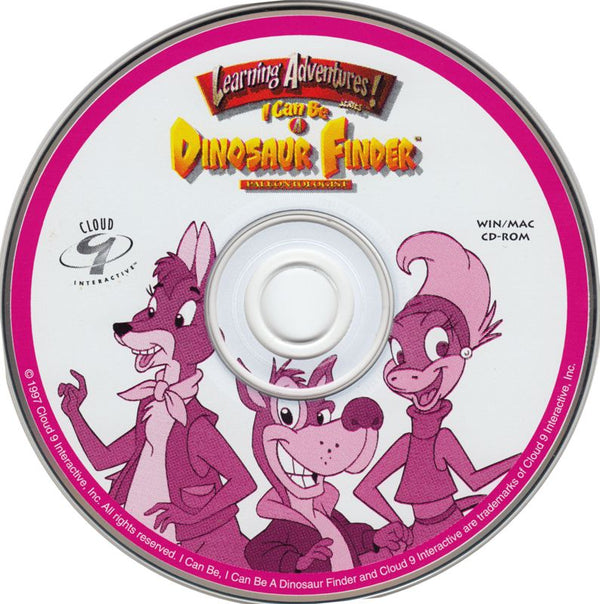 I Can Be a Dinosaur Finder Microsoft Windows 3.X CD by PC Gamez USA