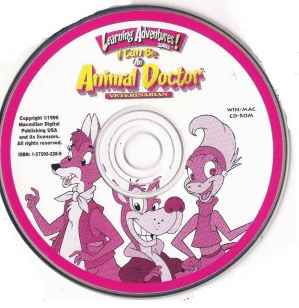 I Can Be an Animal Doctor Microsoft Windows 3.X CD by PC Gamez USA