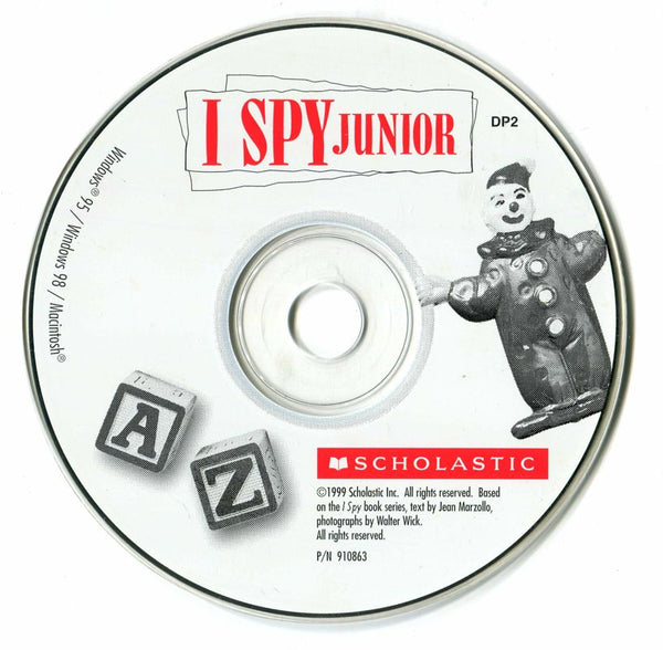 I SPY Junior Microsoft Windows PC CD by PC Gamez USA