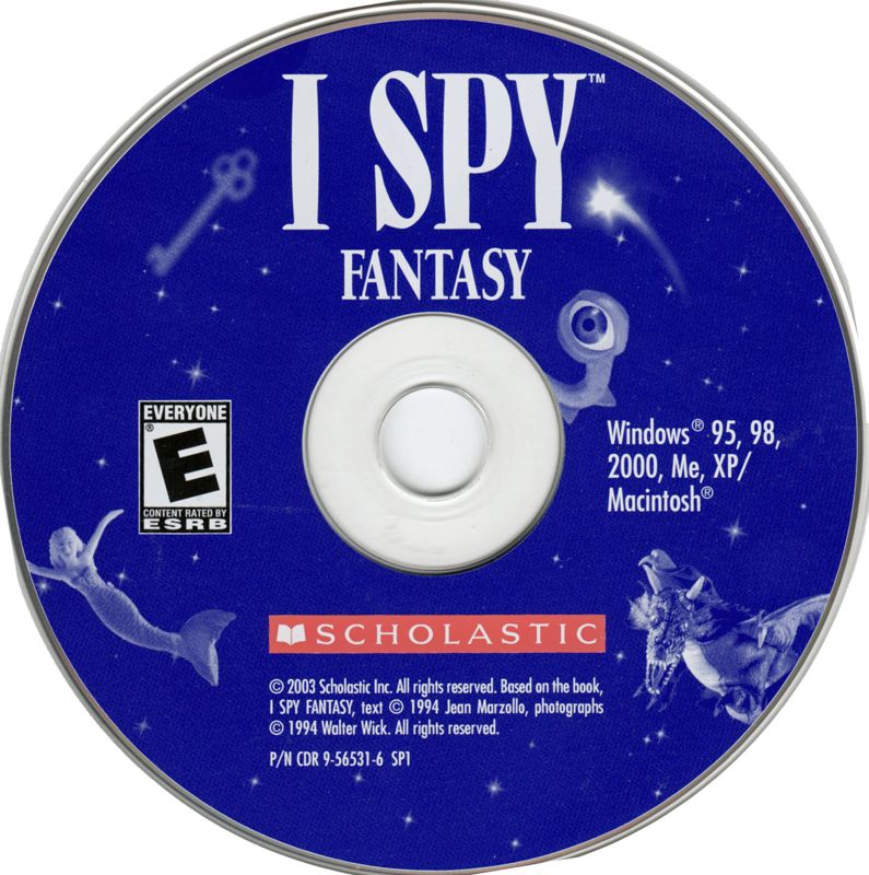 I Spy Fantasy Microsoft Windows PC CD-PC Gamez USA