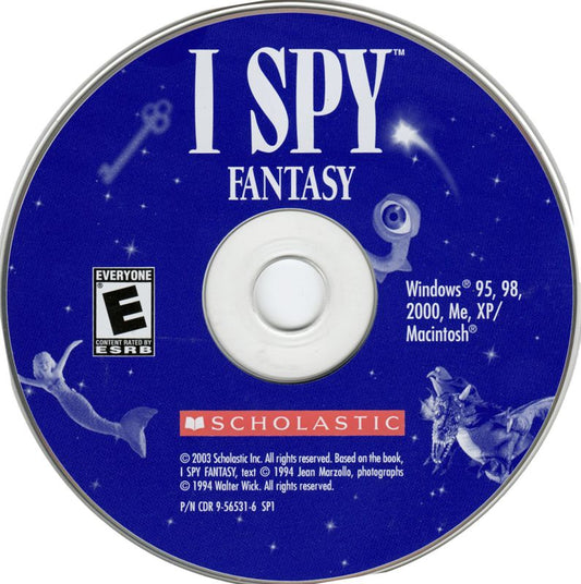 I Spy Fantasy Microsoft Windows PC CD-PC Gamez USA