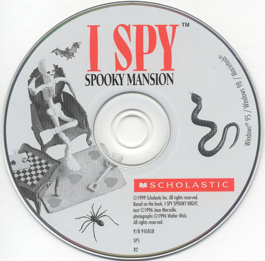 I Spy Spooky Mansion Microsoft Windows PC CD-PC Gamez USA
