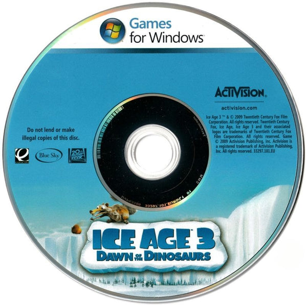 Ice Age Dawn Of The Dinosaurs Microsoft Windows PC DVD by PC Gamez USA