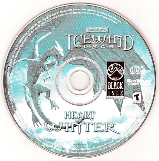 Icewind Dale - Heart of Winter Microsoft Windows PC CD-PC Gamez USA