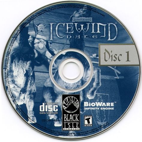 Icewind Dale Disc 1-2 Microsoft Windows PC CD-PC Gamez USA