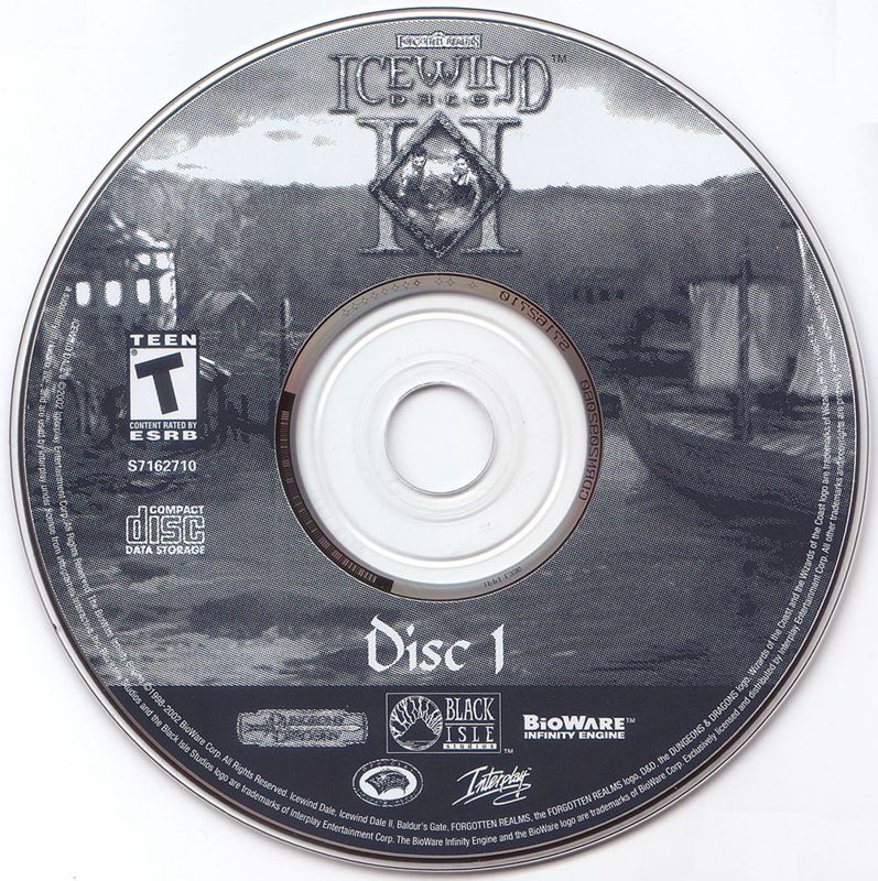 Icewind Dale II Disc 1-2 Microsoft Windows PC CD-PC Gamez USA