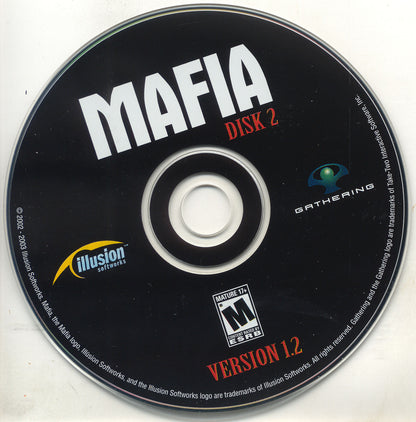Illusion Softworks Mafia Disc 1-3 Microsoft Windows PC CD-PC Gamez USA