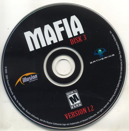 Illusion Softworks Mafia Disc 1-3 Microsoft Windows PC CD-PC Gamez USA