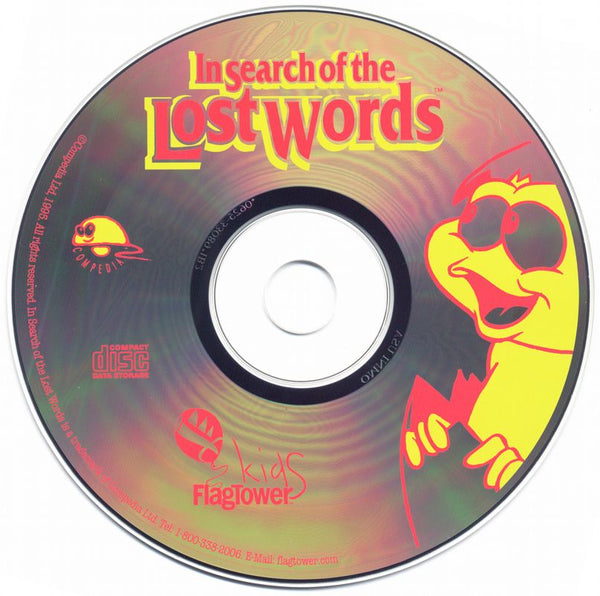 In Search of the Lost Words Microsoft Windows 3.X CD by PC Gamez USA