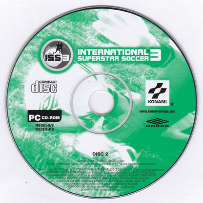 International Superstar Soccer 3 Disc 1-2 Microsoft Windows PC CD-PC Gamez USA