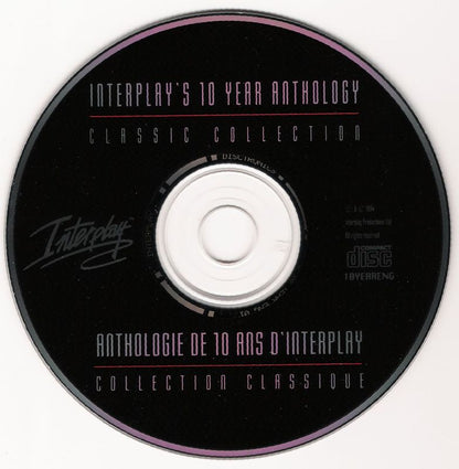 Interplay's 10 Year Anthology - Classic Collection Microsoft Windows PC CD-PC Gamez USA