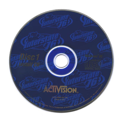Interstate '76 Disc 1-2 1997 Microsoft Windows PC CD Activision-PC Gamez USA