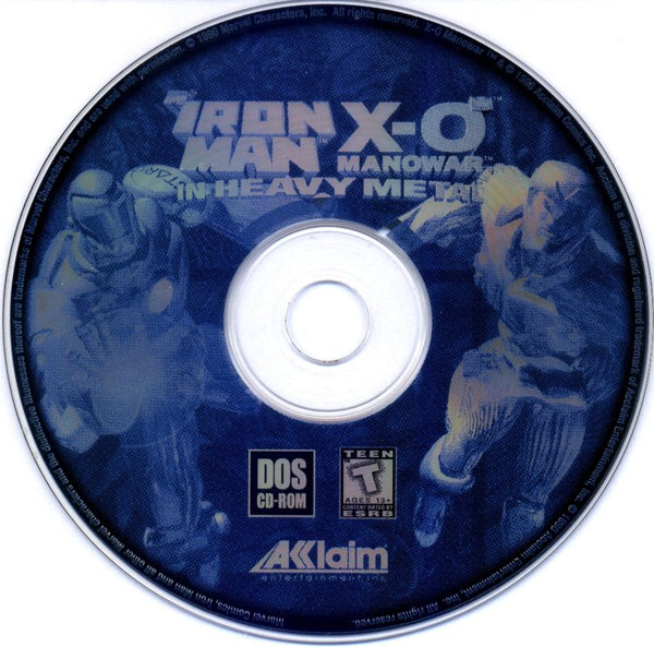 Iron Man XO Manowar in Heavy Metal Microsoft Windows PC CD-PC Gamez USA