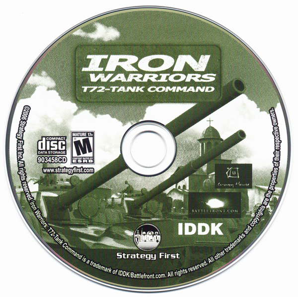 Iron Warriors T-72 Tank Command Microsoft Windows PC DVD by PC Gamez USA