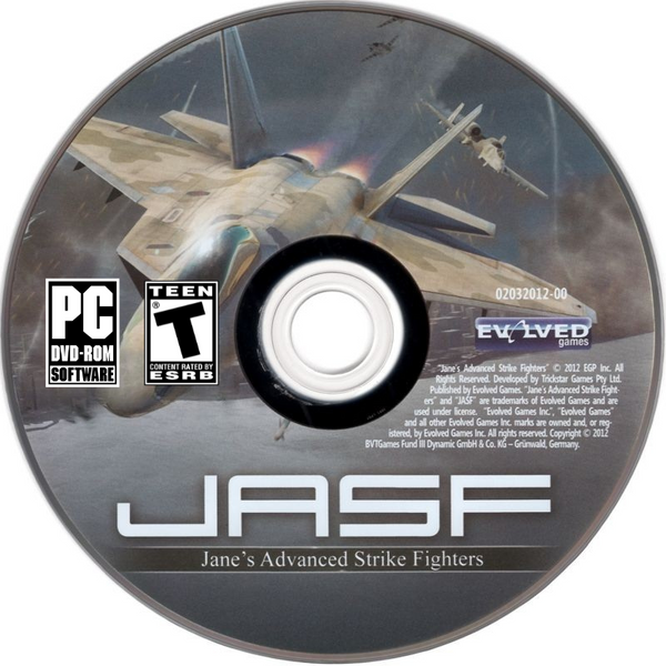 JASF Janes Advanced Strike Fighters Microsoft Windows PC DVD by PC Gamez USA