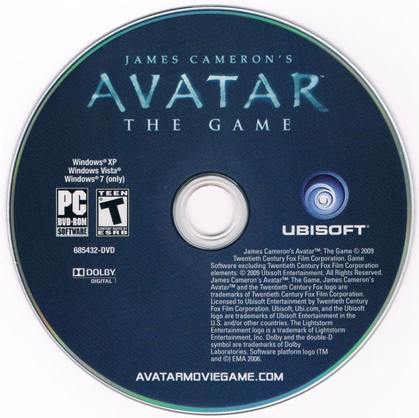 James Cameron's Avatar The Game Microsoft Windows PC DVD by PC Gamez USA