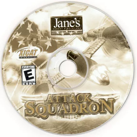 Janes Attack Squadron Microsoft Windows PC CD -PC Gamez USA