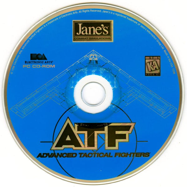 Janes Combat Simulations ATF Advanced Tactical Fighters Gold Microsoft Windows PC CD-PC Gamez USA