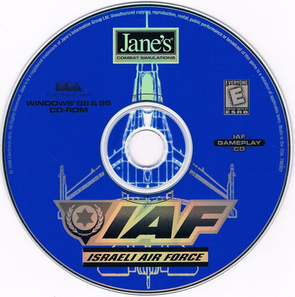 Janes Combat Simulations IAF Israeli Air Force Microsoft Windows PC CD-PC Gamez USA
