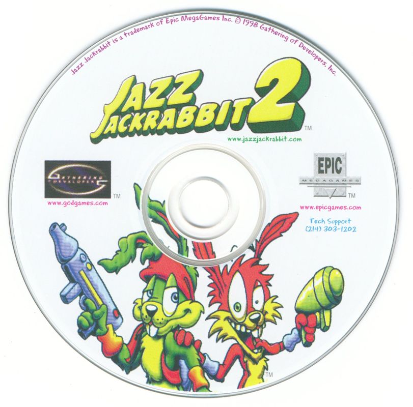 Jazz Jackrabbit 2 Microsoft Windows PC CD Adventure Game – PC Gamez USA