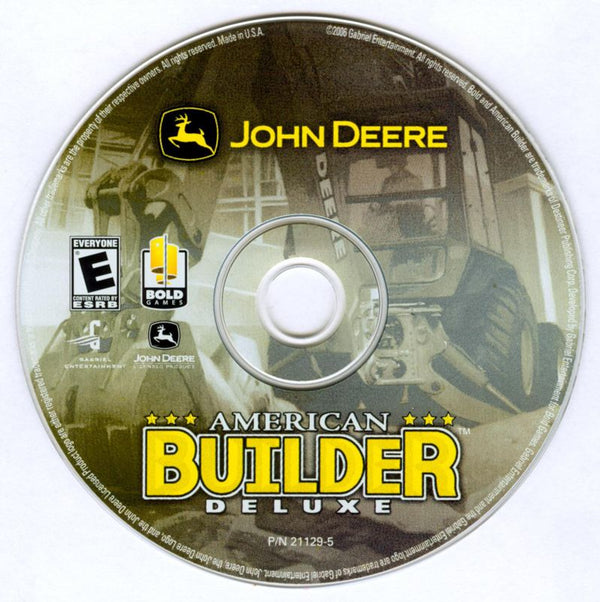 John Deere American builder Deluxe Microsoft Windows PC CD by PC Gamez USA