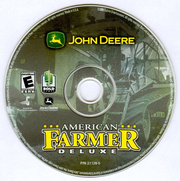 John Deere American Farmer Deluxe Microsoft Windows PC CD by PC Gamez USA
