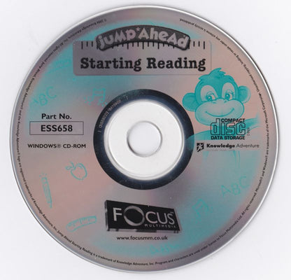 JumpStart Kindergarten Reading Microsoft Windows PC CD-PC Gamez USA