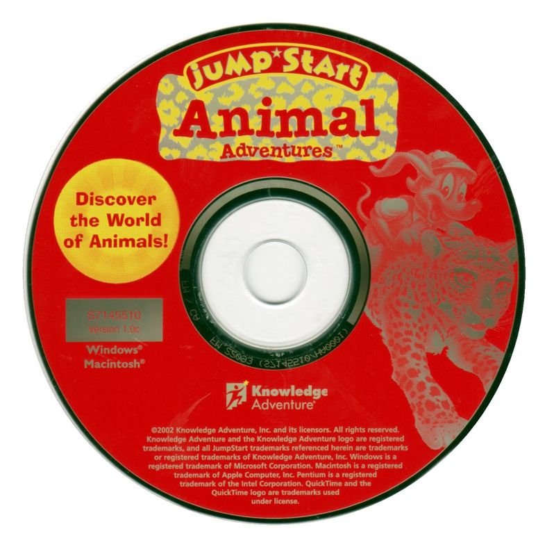 Jumpstart Animal Adventures Microsoft Windows PC CD-PC Gamez USA