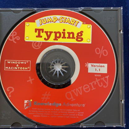 Jumpstart Typing Microsoft Windows PC CD-PC Gamez USA