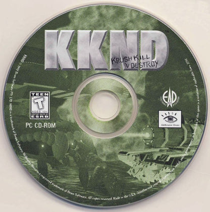 KKND Krush Kill 'N Destroy Microsoft Windows PC CD-PC Gamez USA