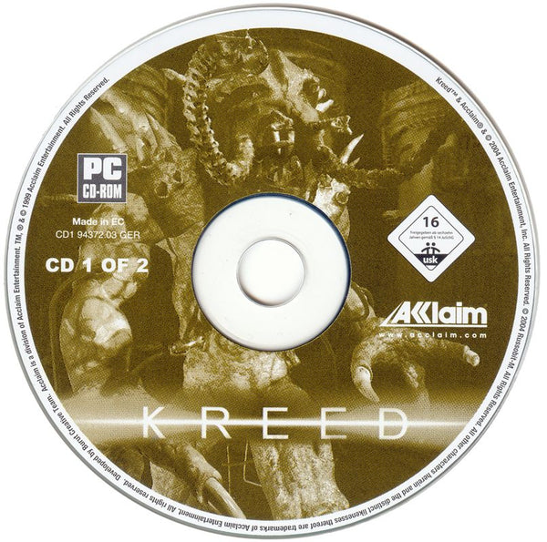 KREED Disc 1-2 Microsoft Windows PC CD-PC Gamez USA