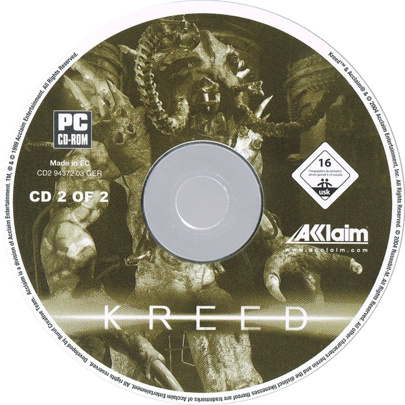 KREED Disc 1-2 Microsoft Windows PC CD-PC Gamez USA