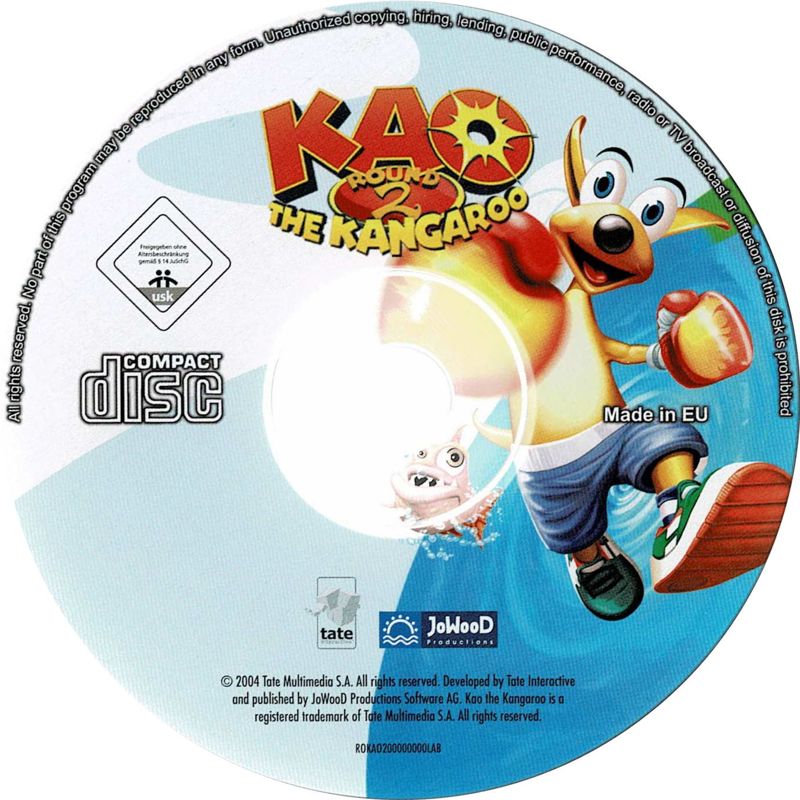 Kao the kangaroo round 2 Microsoft Windows PC CD-PC Gamez USA