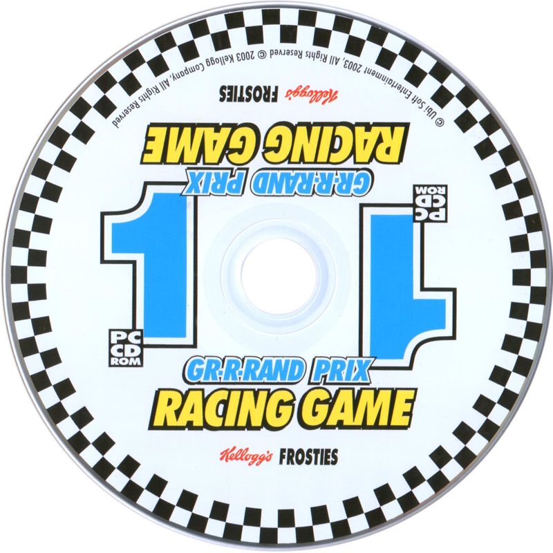 Kelloggs Frosties Grand Prix Disc 1-4 Microsoft Windows PC CD-PC Gamez USA