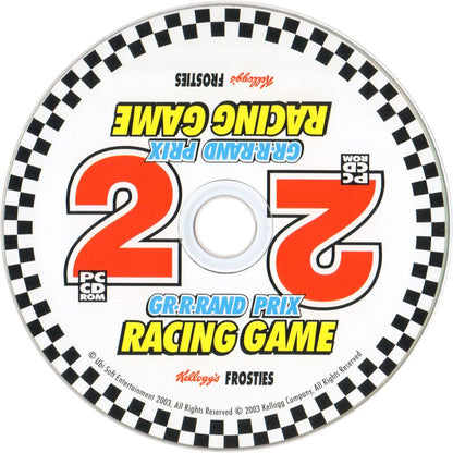 Kelloggs Frosties Grand Prix Disc 1-4 Microsoft Windows PC CD-PC Gamez USA