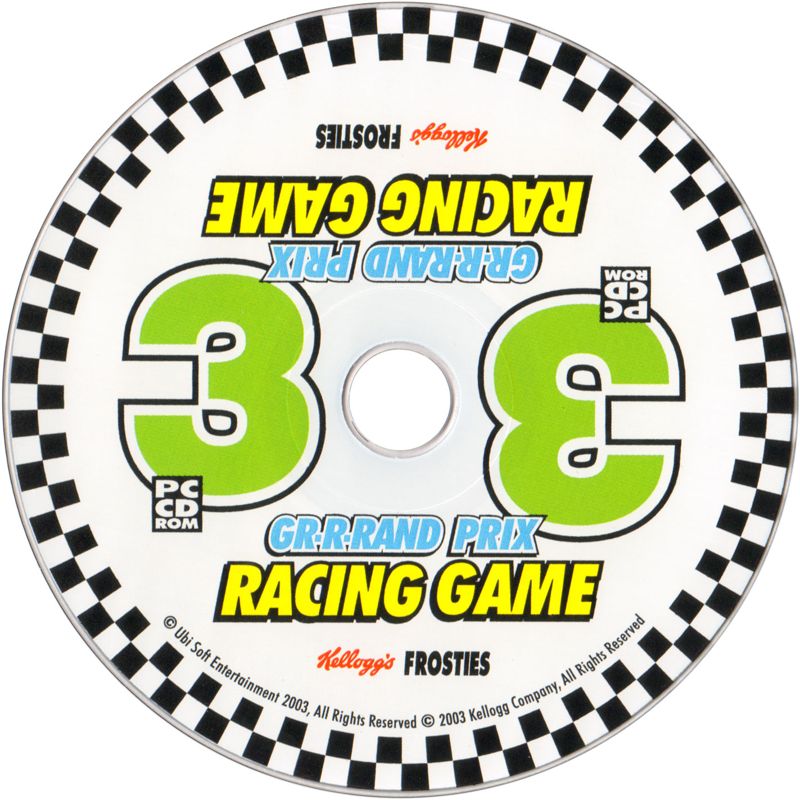 Kelloggs Frosties Grand Prix Disc 1-4 Microsoft Windows PC CD-PC Gamez USA