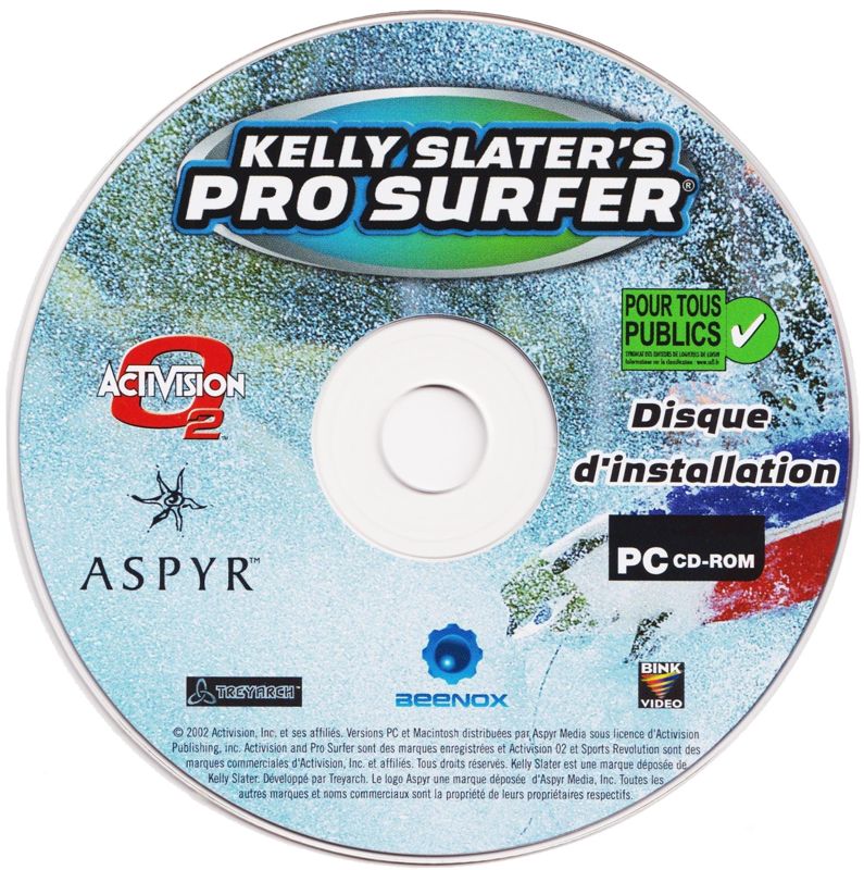 Kelly Slater's Pro Surfer Disc 1-2 Microsoft Windows PC CD-PC Gamez USA