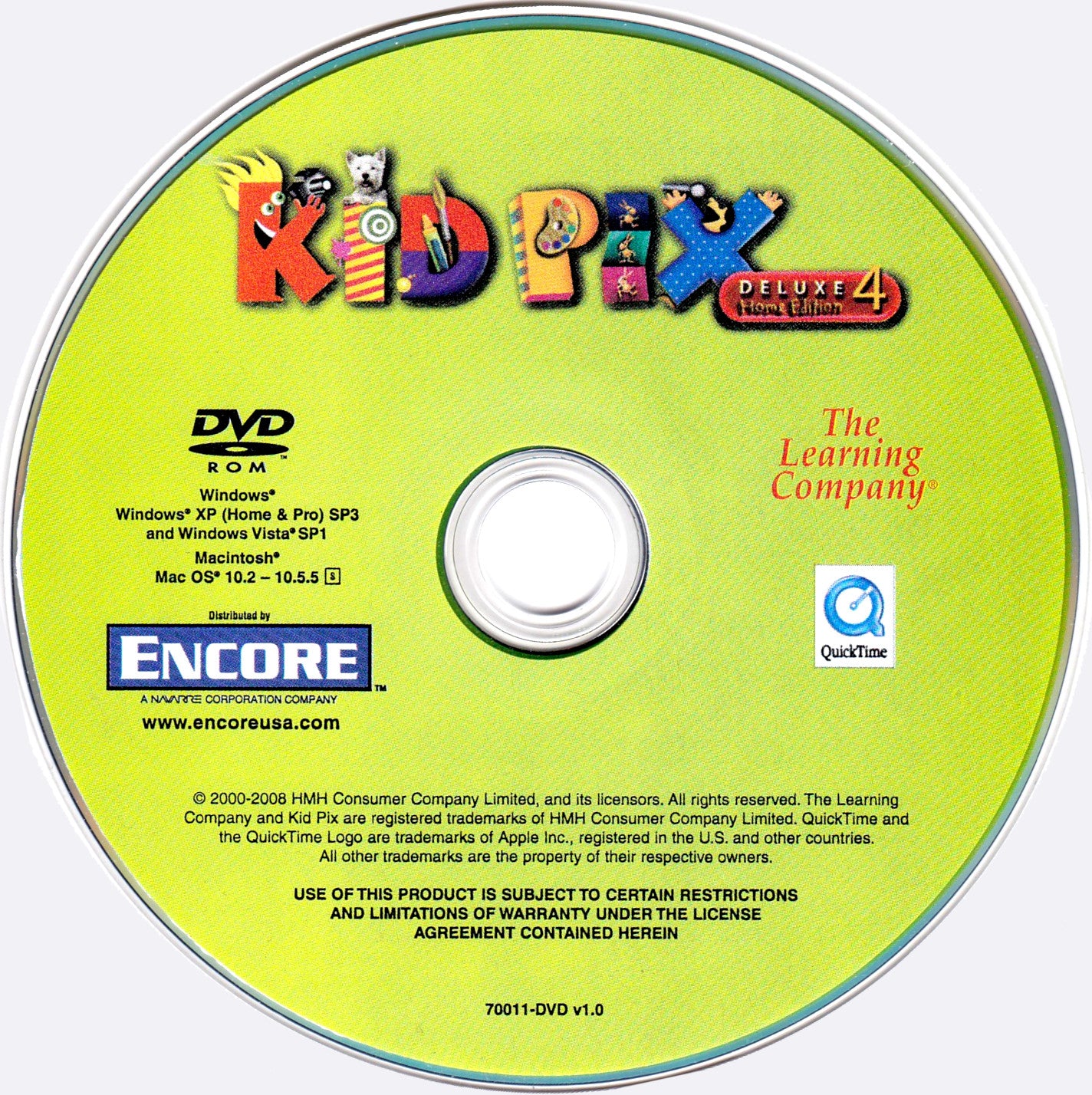 Kid Pix Deluxe 4 Microsoft Windows PC CD-PC Gamez USA
