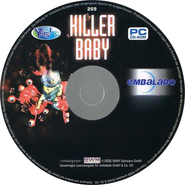 Killer Baby Microsoft Windows PC CD by PC Gamez USA