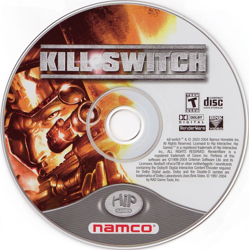 Killswitch Disc 1-2 Microsoft Windows PC CD-PC Gamez USA