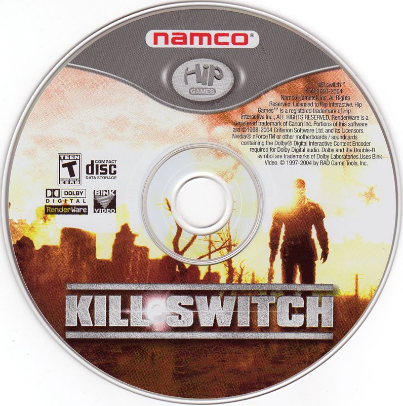Killswitch Disc 1-2 Microsoft Windows PC CD-PC Gamez USA