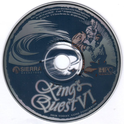 King's Quest VI - Heir Today, Gone Tomorrow Microsoft Windows PC CD-PC Gamez USA