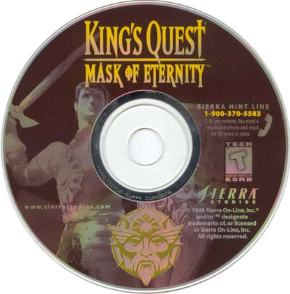 King's Quest - Mask of Eternity Microsoft Windows PC CD-PC Gamez USA