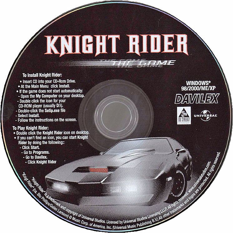 Knight Rider The Game Microsoft Windows PC CD-PC Gamez USA
